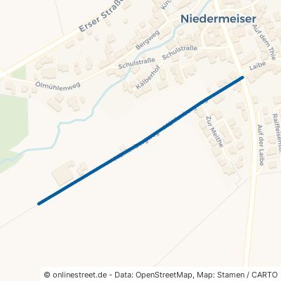 Mühlenbergweg Liebenau Niedermeiser 