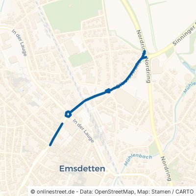 Elbersstraße Emsdetten 