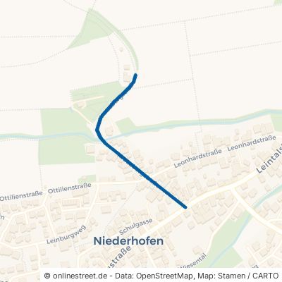 Kreuzbergstraße Schwaigern Niederhofen 