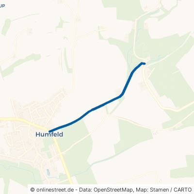 Alverdisser Straße Dörentrup Humfeld 