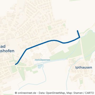 Thüringer Straße Bad Königshofen im Grabfeld Ipthausen 