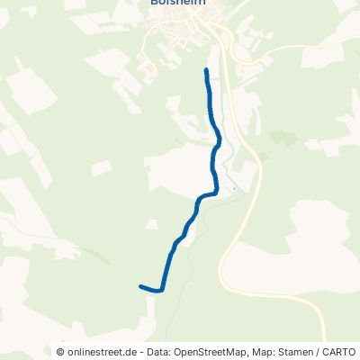 Saatschulweg Osterburken Bofsheim 