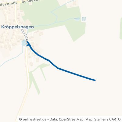 Hohenhorner Weg Kröppelshagen-Fahrendorf 