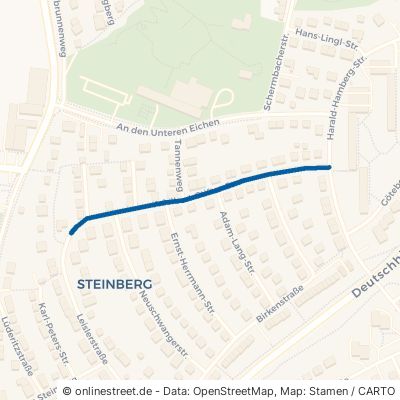Adalbert-Stifter-Straße Schweinfurt Hochfeld-Steinberg 