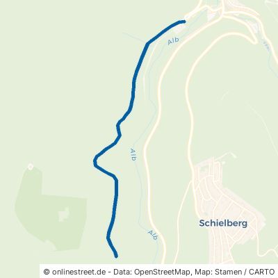 Gockelsweg Marxzell Schielberg 