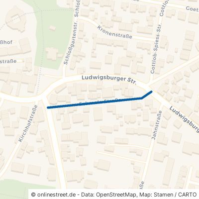 Schmale Straße Sachsenheim Großsachsenheim 