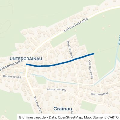 Am Krepbach 82491 Grainau Untergrainau 