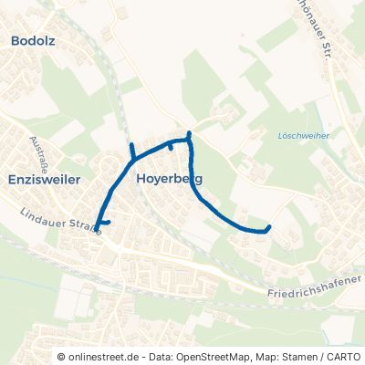 Hoyerbergweg Bodolz Enzisweiler 