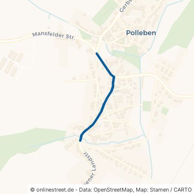 Ernst-Thälmann-Straße Eisleben Polleben 