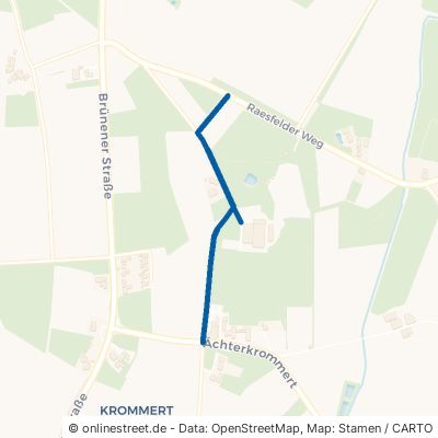 Hoymersweg Rhede Krommert 