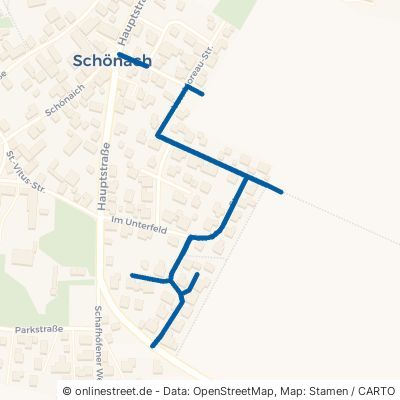 Von-Moreau-Straße Mötzing Schönach 