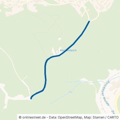 Rautenkranzer Weg Schönheide Baumannsberg 
