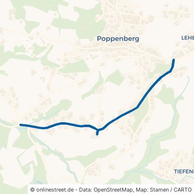 Untere Poppenberger Straße Schöllnach Poppenberg 