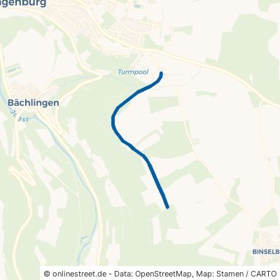 Breberweg Langenburg Bächlingen 