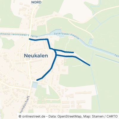 Hafenstraße Neukalen Neu Sührkow 
