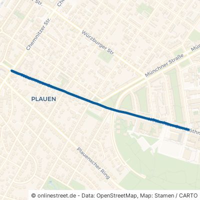 Nöthnitzer Straße Dresden Räcknitz/Zschertnitz 