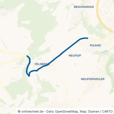 Metzer Straße 66802 Überherrn Felsberg Felsberg