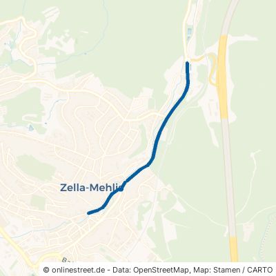 Heinrich-Ehrhardt-Straße Zella-Mehlis 