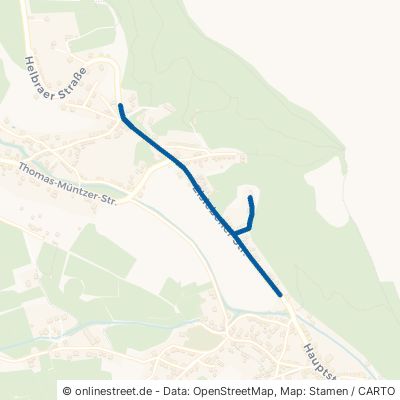 Eislebener Straße Hergisdorf Kreisfeld 