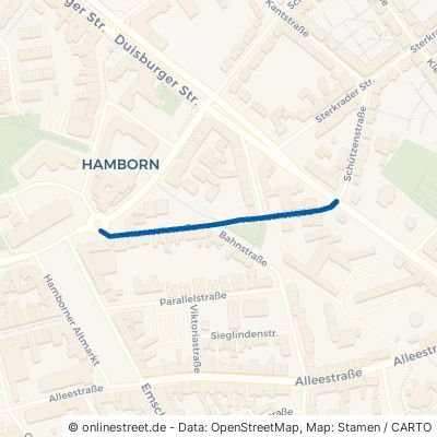 Harnackstraße Duisburg Alt-Hamborn Hamborn