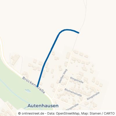 Grenzweg Seßlach Autenhausen 