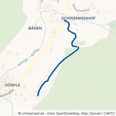 Gehrenbachweg Alpirsbach Ehlenbogen 