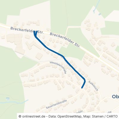 Siegerlandstraße Ennepetal Oberbauer 