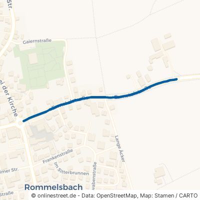 Ermstalstraße Reutlingen Rommelsbach 