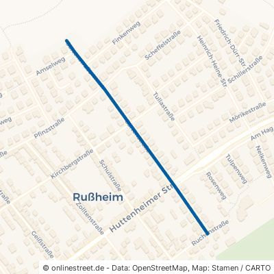 Gartenstraße 76706 Dettenheim Rußheim Rußheim