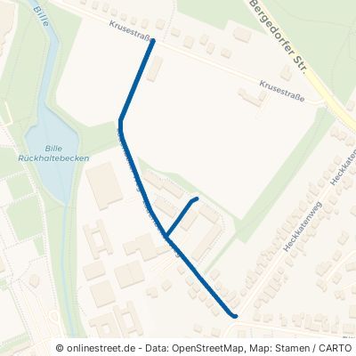 Ladenbeker Weg Hamburg Lohbrügge 