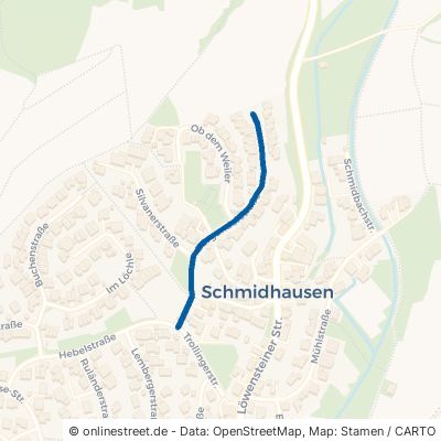 Burgunderstraße Beilstein Schmidhausen 