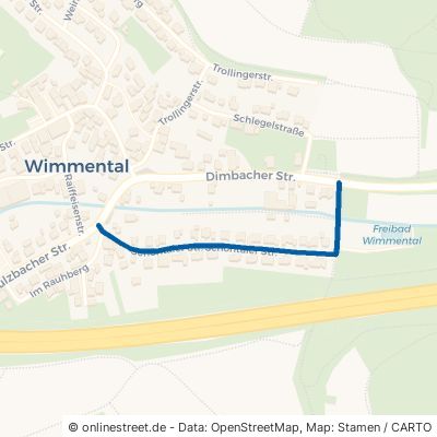 Schöntaler Straße Weinsberg Wimmental 