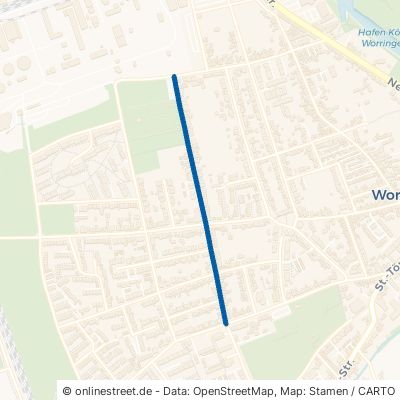 Grimlinghauser Weg Köln Worringen 