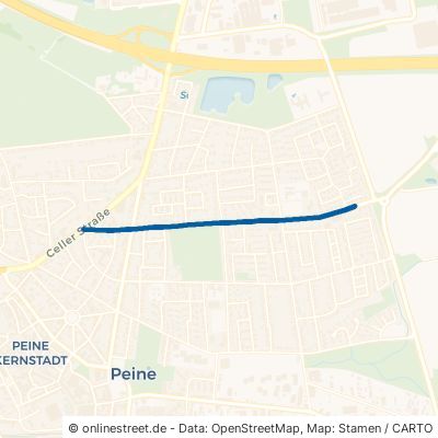 Duttenstedter Straße Peine Kernstadt Nord 