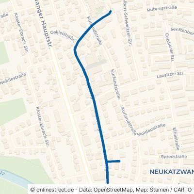 Stadtweg Nürnberg Neukatzwang 