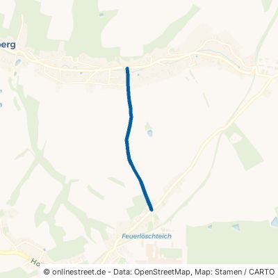 Neue Straße Lugau Erlbach-Kirchberg 