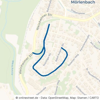 Ofenbergstraße Mörlenbach 