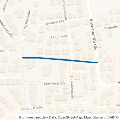 Wielandstraße Leinfelden-Echterdingen Musberg 