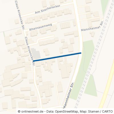 Johannes-Bückler-Straße Gernsheim Klein-Rohrheim 