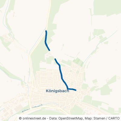 Wössinger Straße Königsbach-Stein Königsbach 