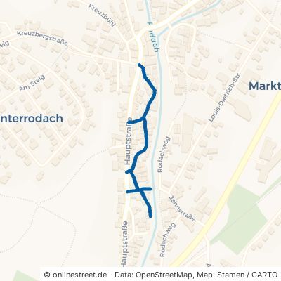 Flößerweg Marktrodach Unterrodach 