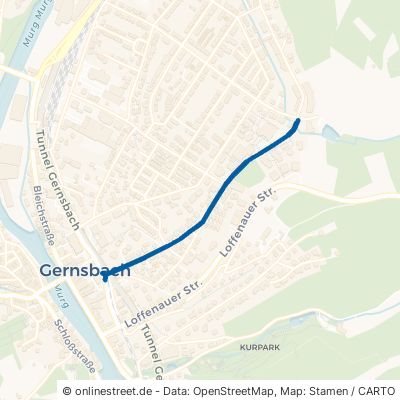 Scheffelstraße Gernsbach 