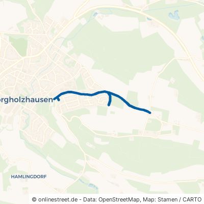 Heidbreder Weg Borgholzhausen Barnhausen 