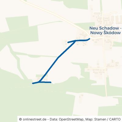 Schafbrückenweg Märkische Heide Neu Schadow 