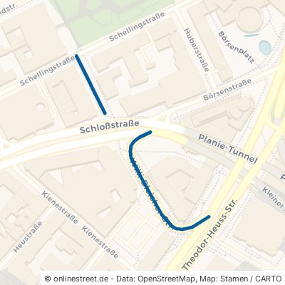 Willi-Bleicher-Straße Stuttgart Mitte 