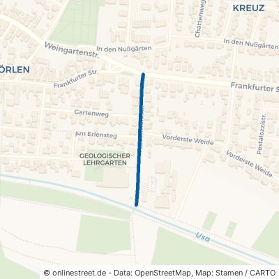 Frauenwaldstraße Bad Nauheim Nieder-Mörlen 