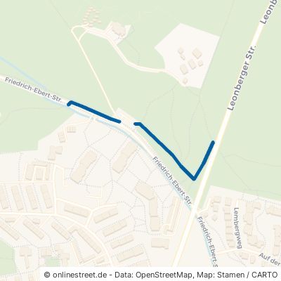 Wilhelm-Ganzhorn-Weg Sindelfingen 