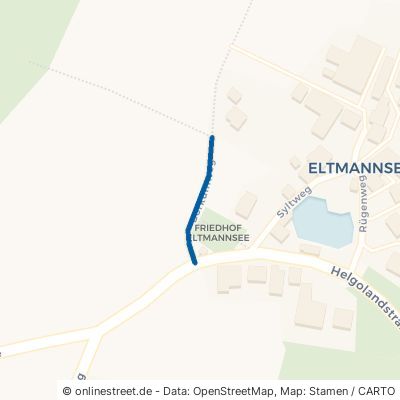 Borkumweg Waldkappel Eltmannsee 