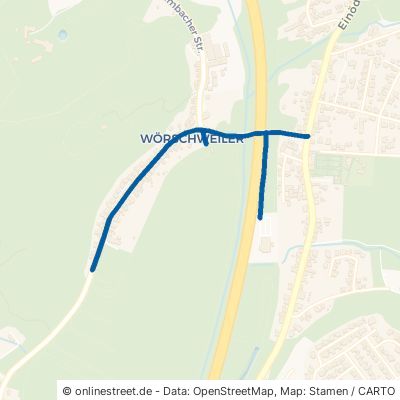 Bierbacher Straße Homburg Wörschweiler 