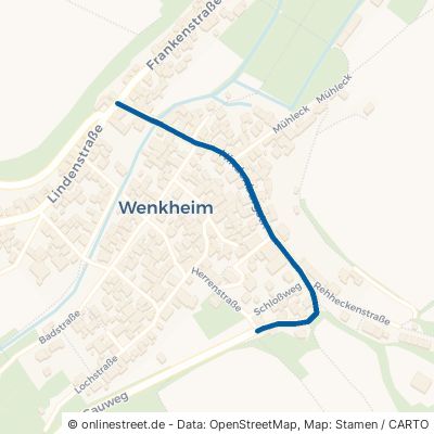 Hindenburgstraße 97956 Werbach Wenkheim 
